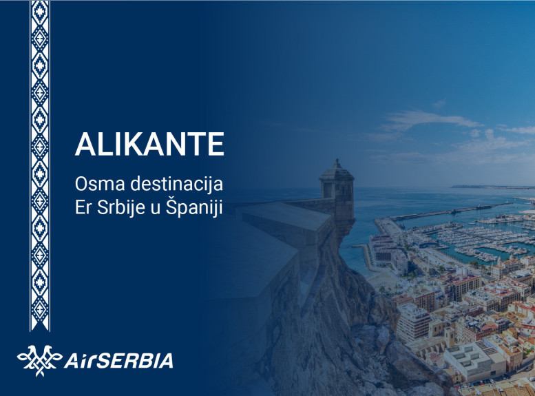 Er Srbija: Od 1. juna direktni letovi iz Beograda za Alikante