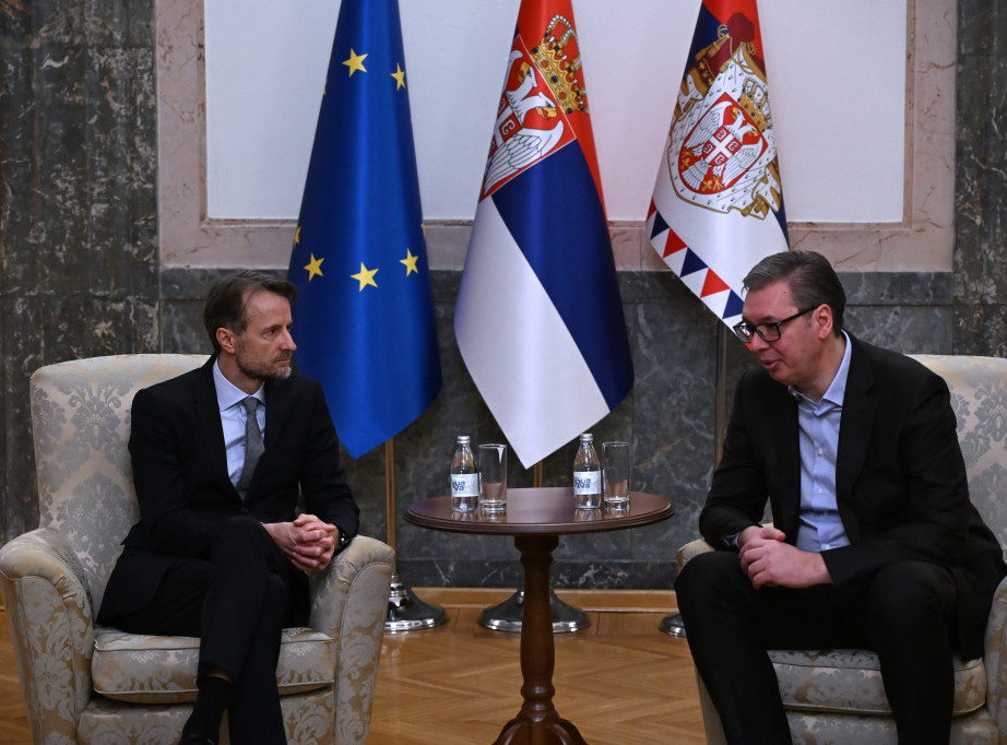 Vucic, von Beckerath discuss Serbia's EU path, reform agenda, EU accession