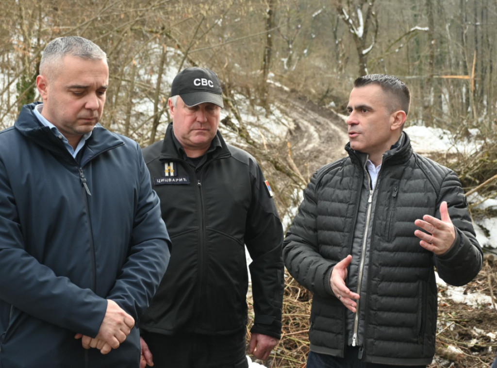 Ministar Milićević u Arilju: Situacija u zemlji, posle nevremena, u velikoj meri stabilizovana