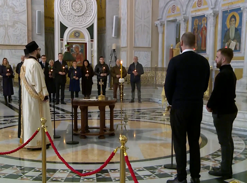 U Hramu Svetog Save održan pomen povodom osam godina od ubistva Olivera Ivanovića