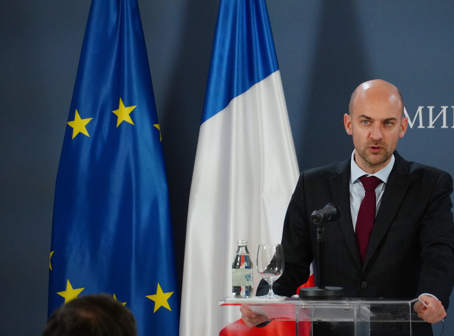 Žan-Noel Baro: Francuska je na vašoj strani, podržavamo aspiracije Srbije da bude deo EU