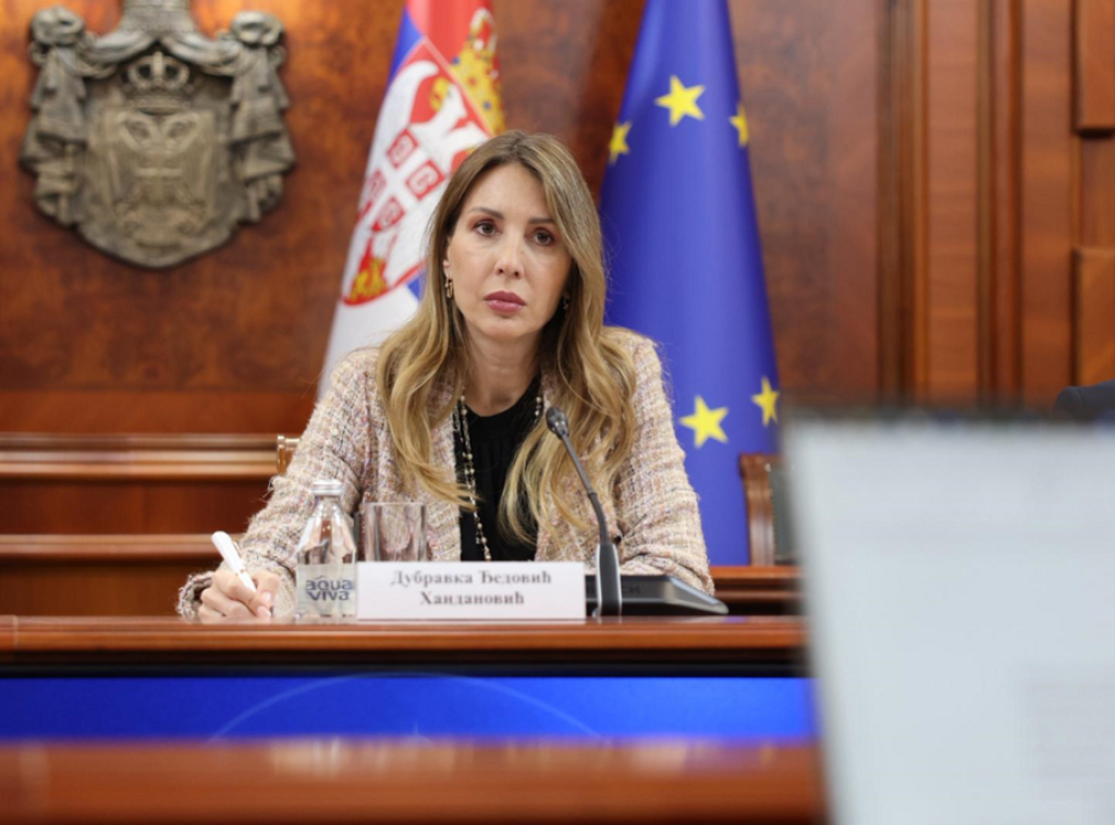 Dubravka Đedović Handanović: Plan rasta za Zapadni Balkan potvrđuje reforme u energetici u Srbiji
