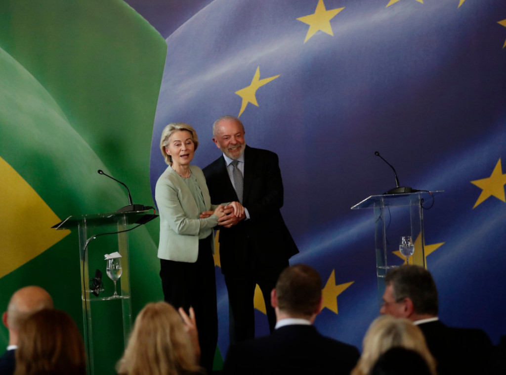 Lula da Silva i Ursula fon der Lajen: Sporazum Merkosura i Evropske unije dobar za demokratiju i multilateralizam