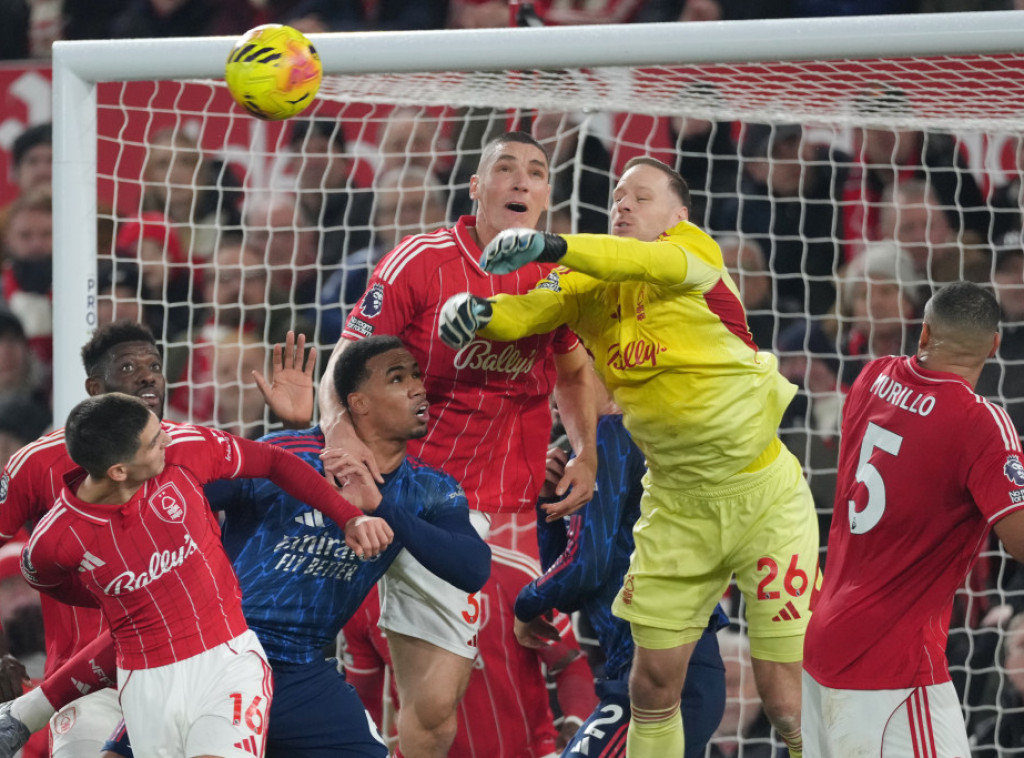 Remi fudbalera Notingem Foresta i Arsenala u 22. kolu Premijer lige