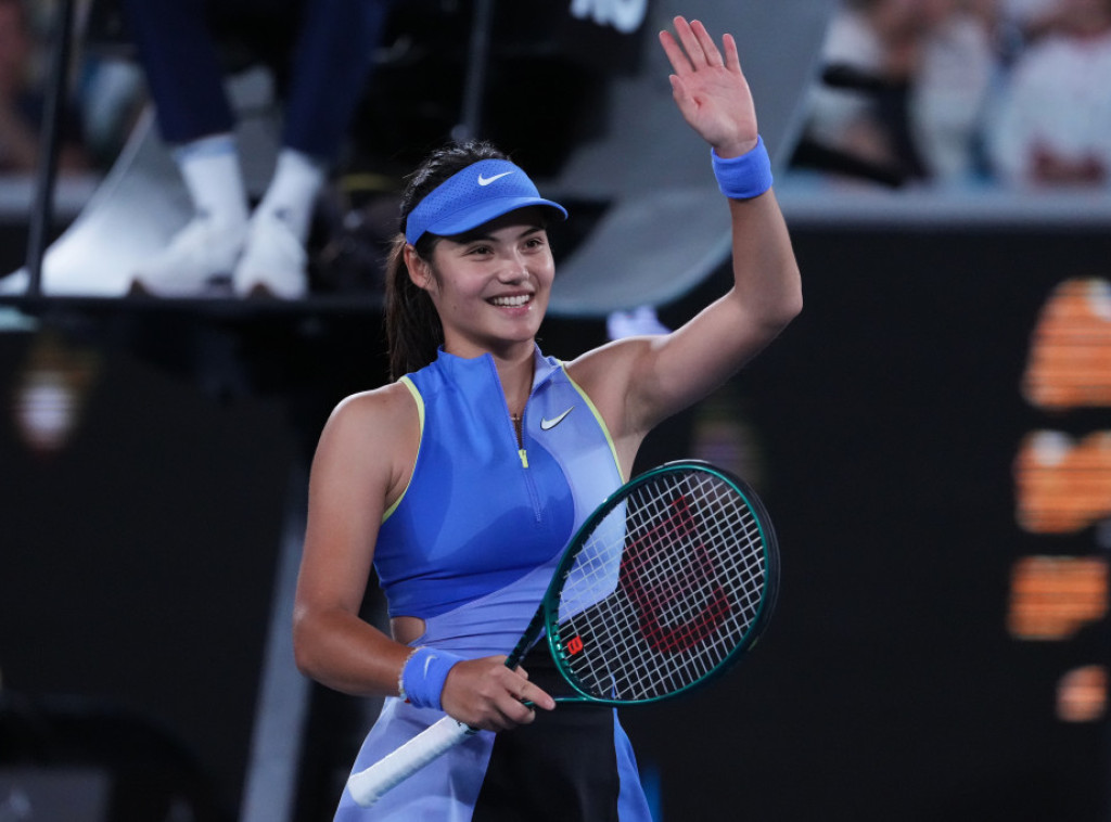 Britanska teniserka Ema Radukanu u drugom kolu Australijan opena