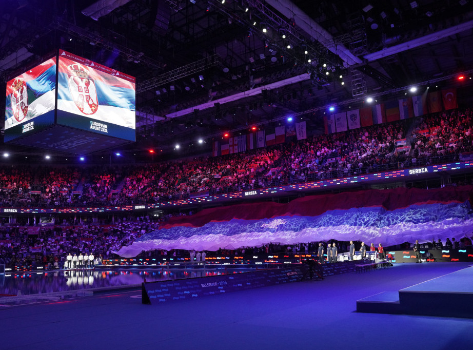 Vaterpolisti Srbije igraju protiv Mađarske na Evropskom prvenstvu
