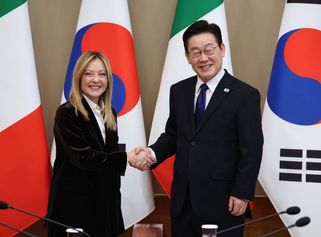 Italija i Južna Koreja dogovorili proširenje saradnje u više ključnih sektora
