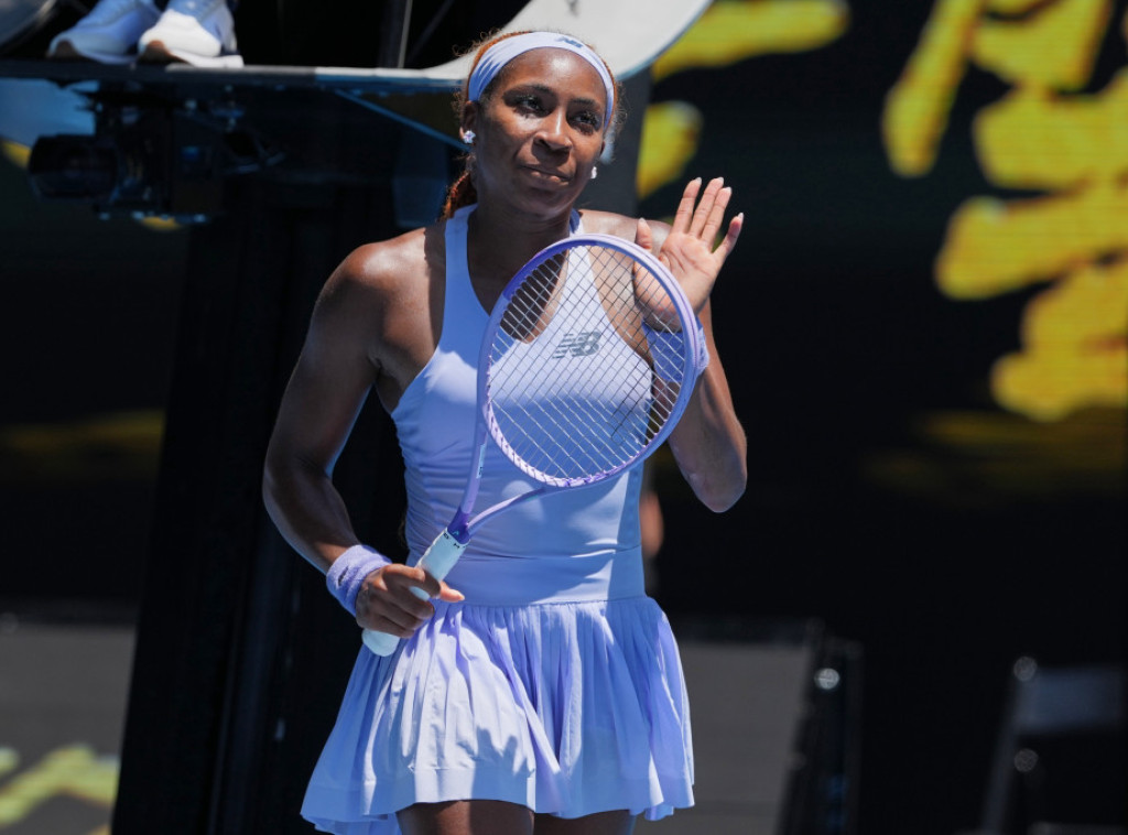 Koko Gof protivnica Olge Danilović u drugom kolu Australijan opena