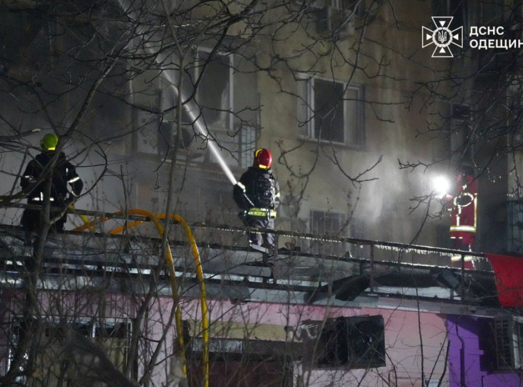 U ruskom napadu na Odesu oštećene stambene zgrade i infrastruktura