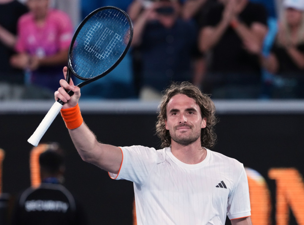 Grčki teniser Stefanos Cicipas preokretom do drugog kola Australijan opena