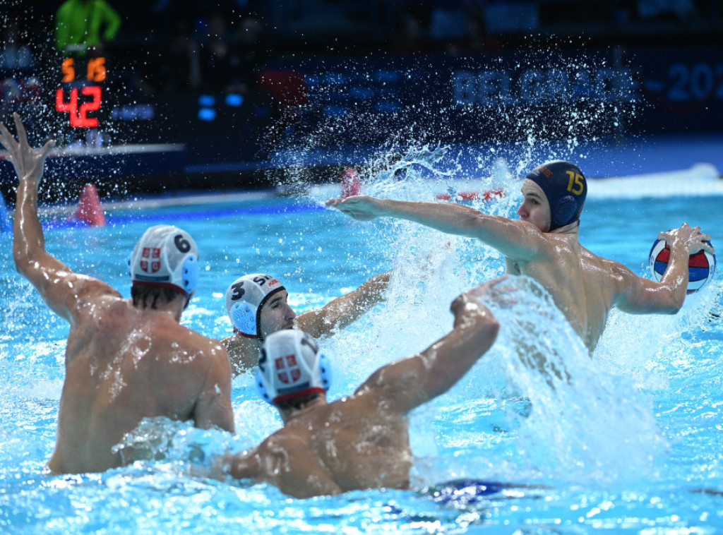 Serbia loses to Montenegro at European water polo championship in Belgrade