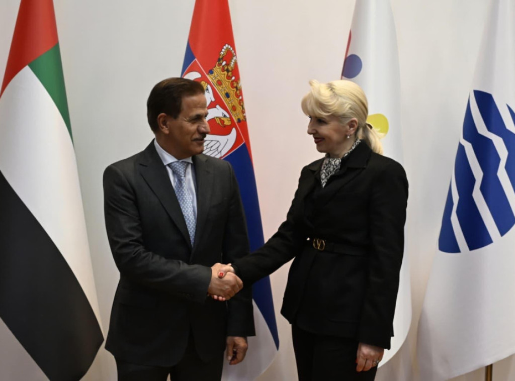 Jagoda Lazarević razgovarala sa predstavnicima Privredne komore Dubaija o saradnji sa Ujedinjenim Arapskim Emiratima