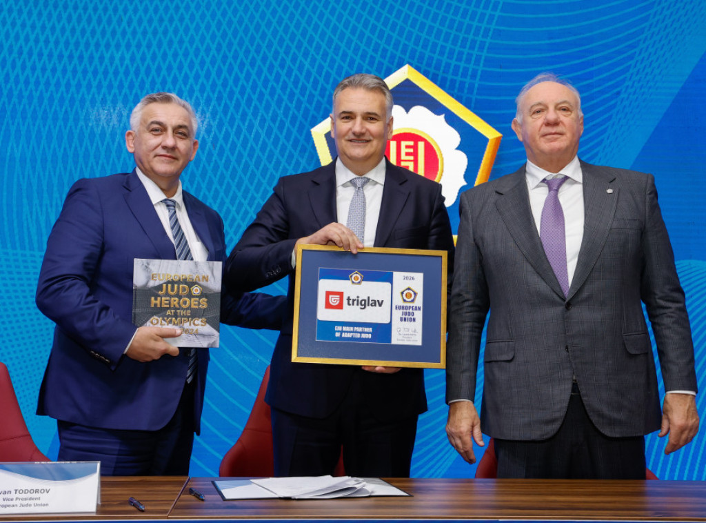 Triglav osiguranje ozvaničilo saradnju sa Evropskom džudo unijom