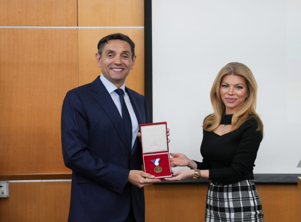 Vulin dobitnik priznanja "Đeneral Janković" Udruženja ratnih dobrovoljaca 1912 - 1918