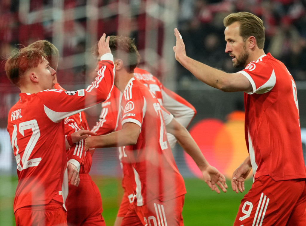 Fudbaleri Bajerna obezbedili direktan plasman u osminu finala Lige šampiona