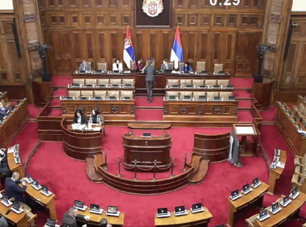 Delegacija skupštine na 75. plenarnom sastanku Konferencije za evropske poslove