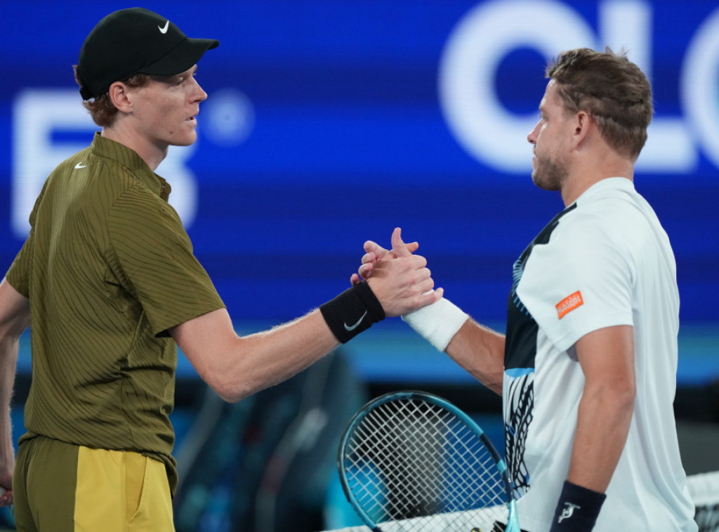 Siner i Vavrinka u trećem kolu Australijan opena, Cicipas eliminisan