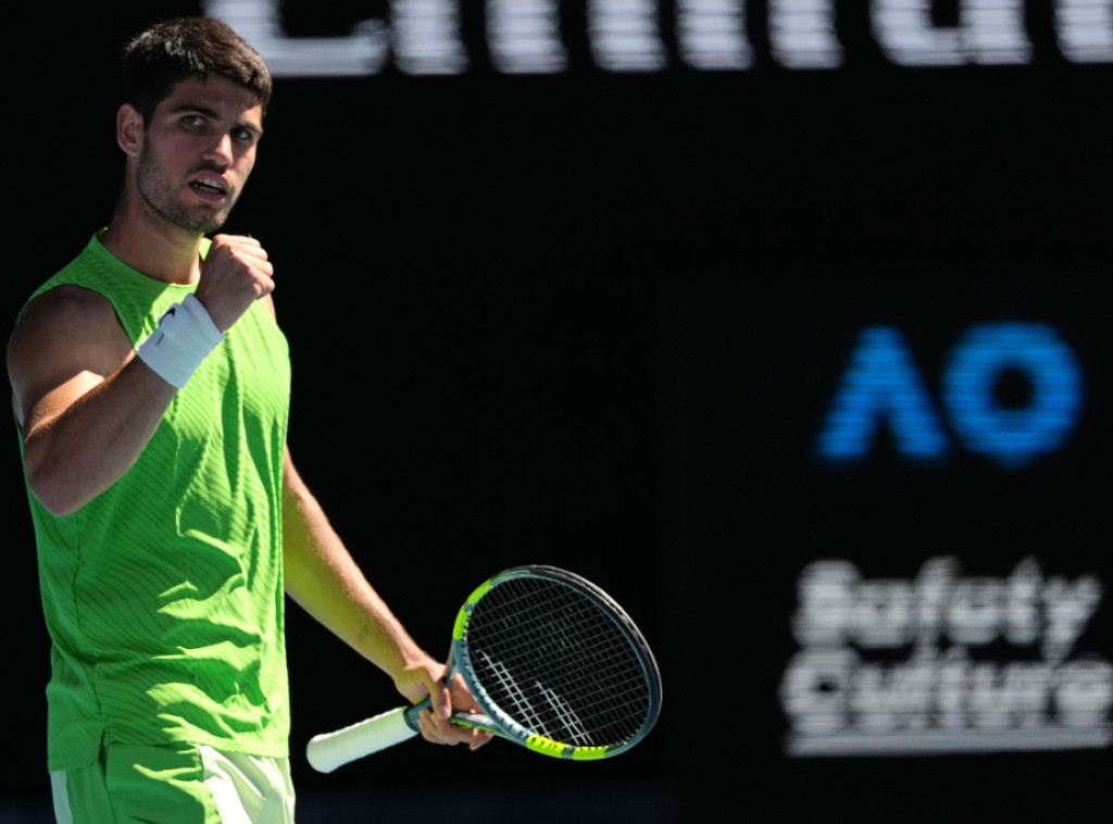 Alkaraz, Medvedev i Serundolo u osmini finala Australijan opena