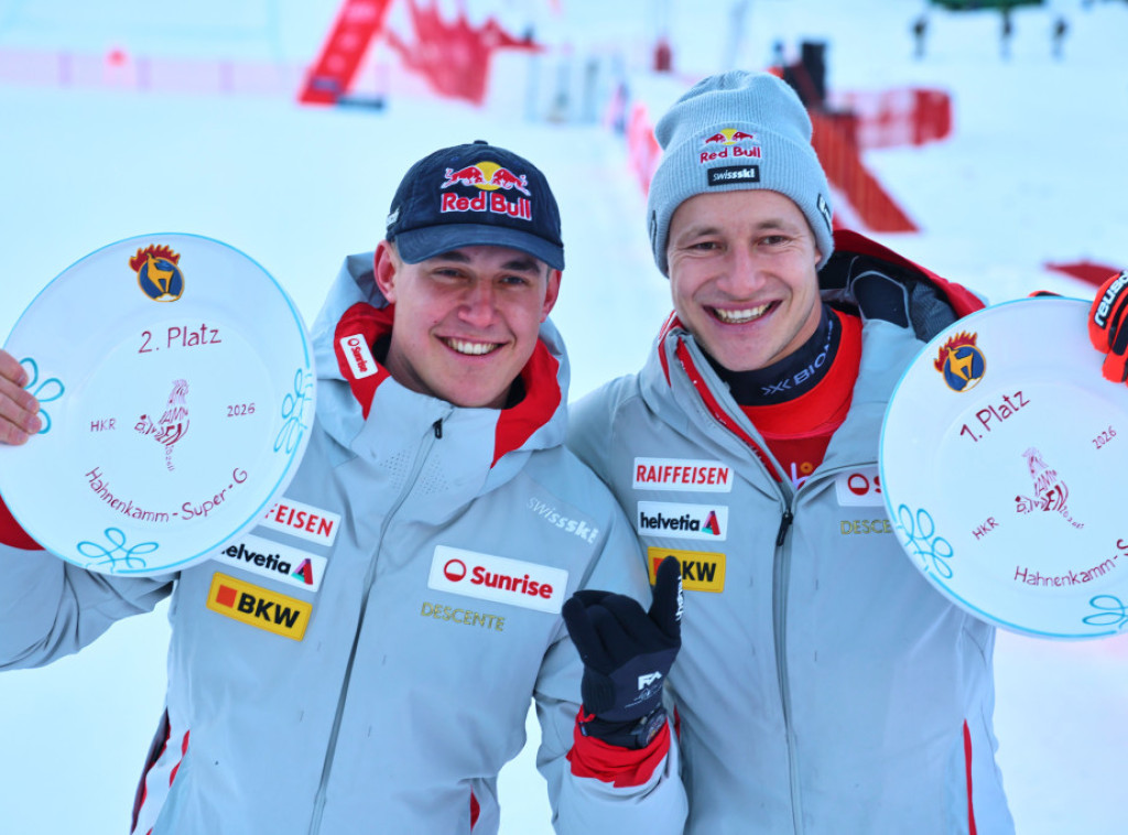 Norveški skijaš Marko Odermat pobednik superveleslaloma u Kicbilu