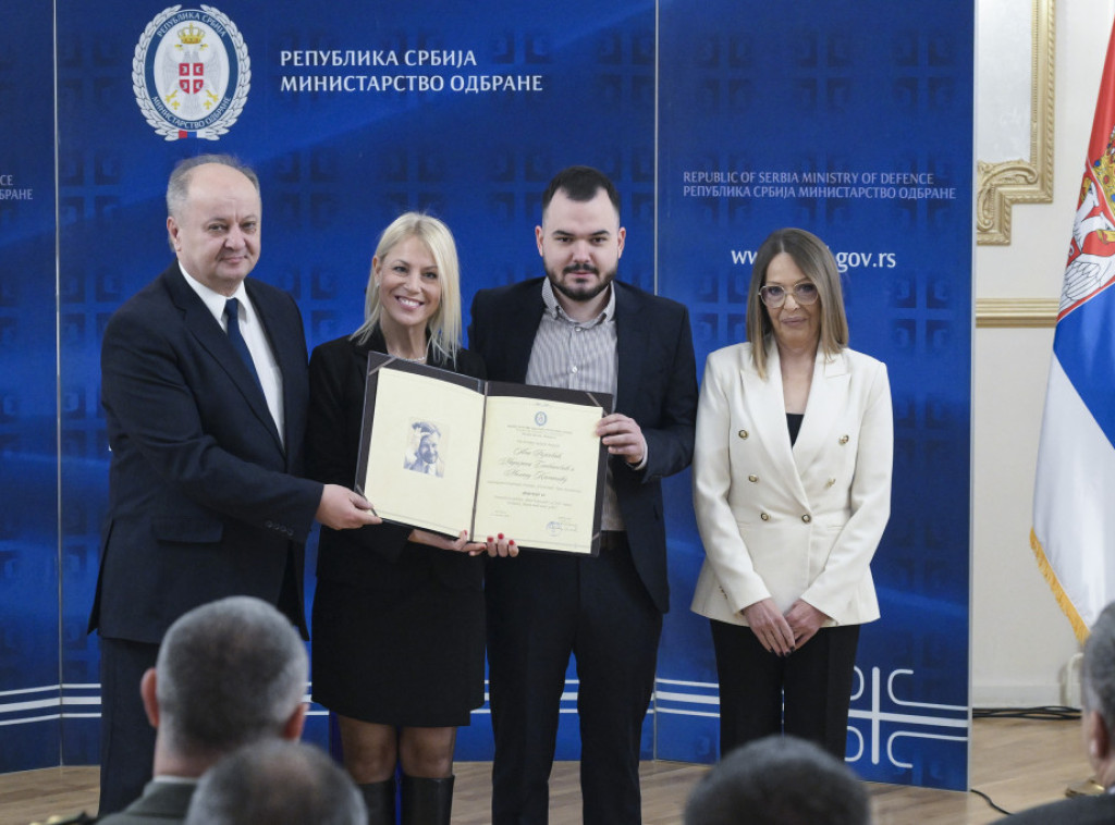 Obeležen Dan Medija centra "Odbrana", uručene nagrade najboljim saradnicima