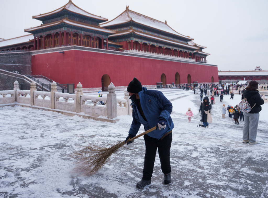 Novi hladni front donosi kišu i sneg u centralnu i istočnu Kinu