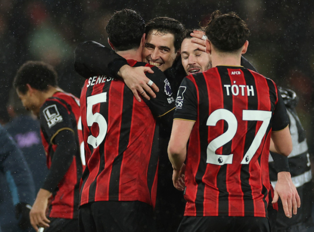 Fudbaleri Bornmuta trijumfovali protiv Liverpula golom u 90+5. minutu