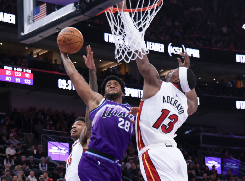 Jović postigao 23 poena u pobedi Majamija protiv Jute, Dončićevih 33 poena u Dalasu