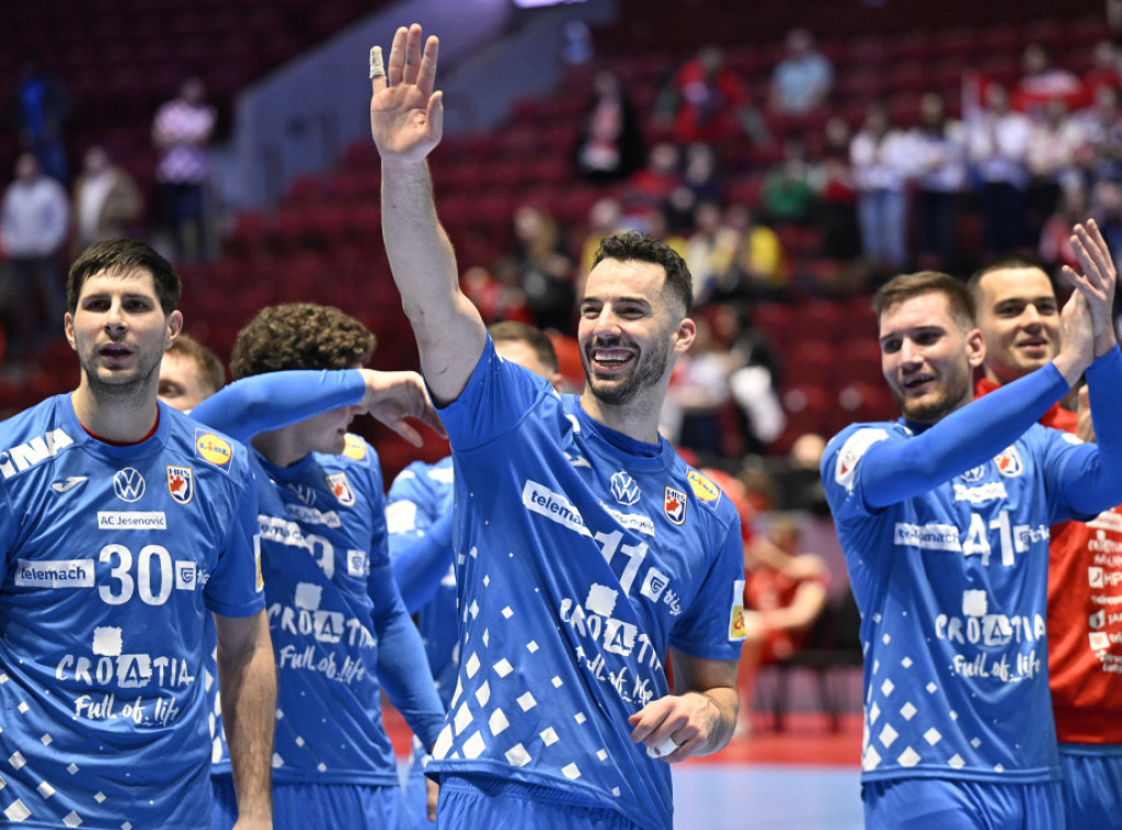 Rukometaši Hrvatske savladali Švajcarsku na Evropskom prvenstvu u Malmeu