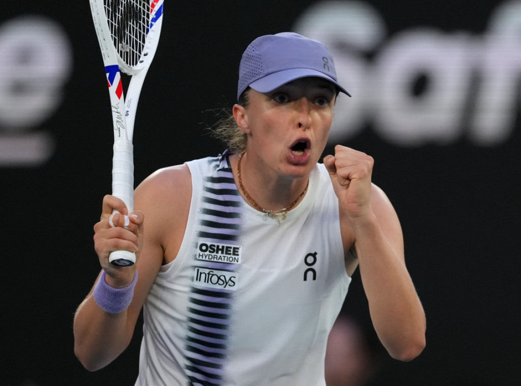 Iga Švjontek izborila plasman u četvrtfinale Australijan opena