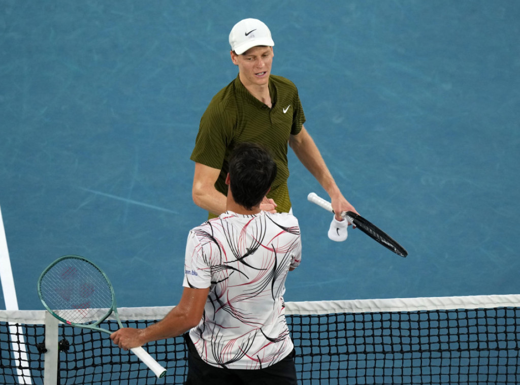 Siner savladao Darderija za plasman u četvrtfinale Australijan opena: Srećan sam zbog pobede