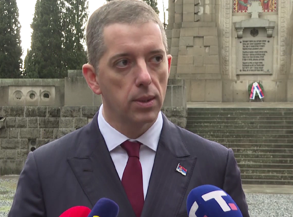 Ministar Đurić: Najčvršći oslonac za Srbe u današnjem vremenu vojnici Prvog svetskog rata