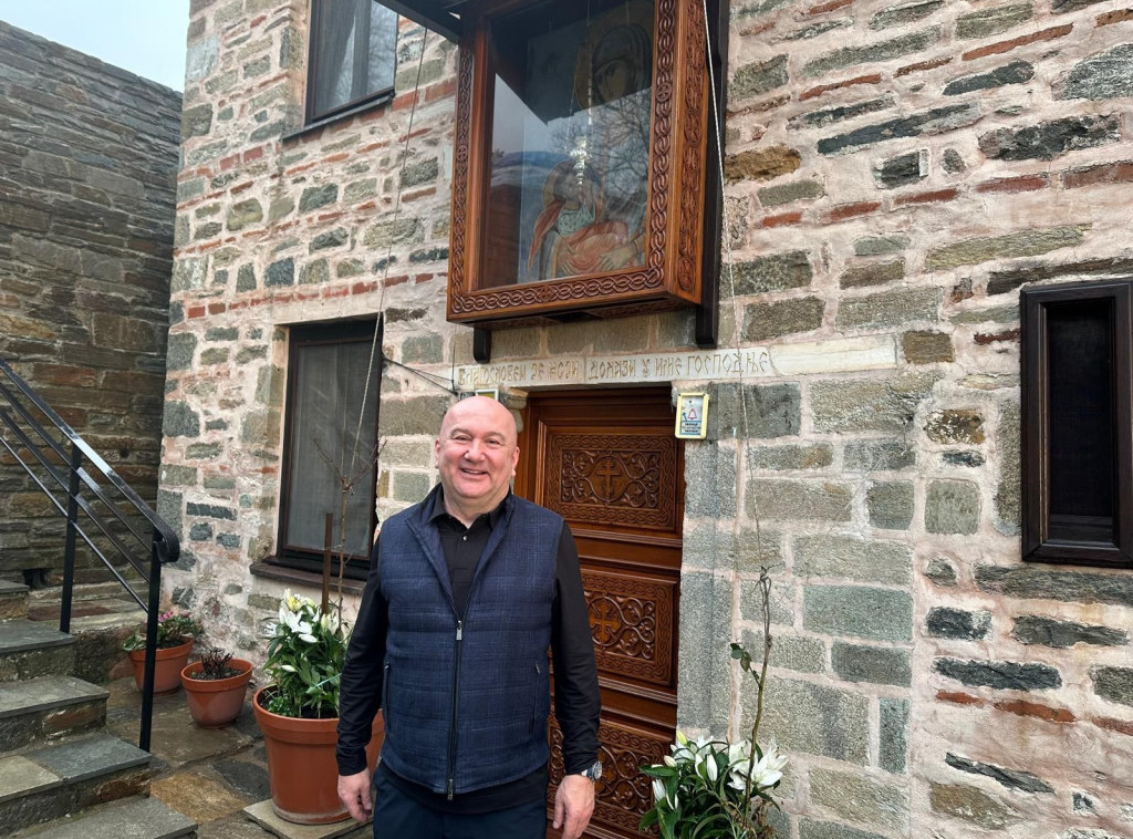 Ministar Popović na Svetoj Gori: Sveti Sava jedna od najznačajnijih ličnosti srpskog naroda