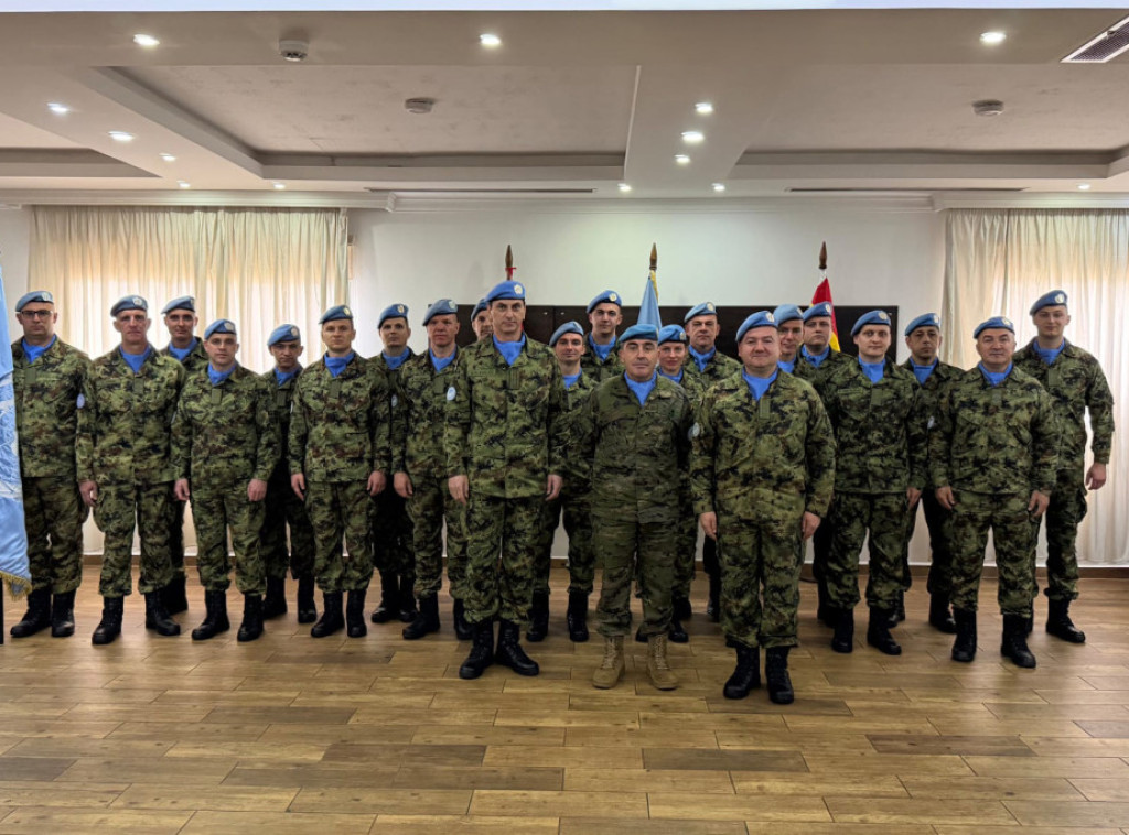 U mirovnu operaciji u Libanu upućen novi kontingent Vojske Srbije