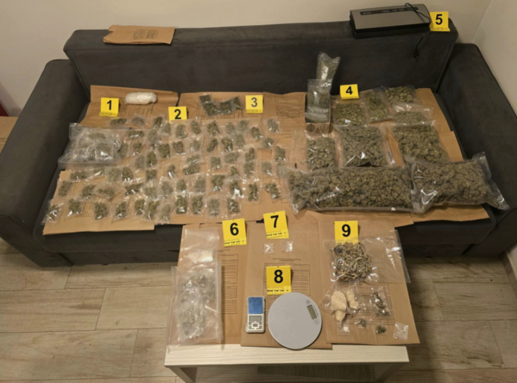 U Beogradu uhapšen muškarac kod koga je pronađena veća količina droge