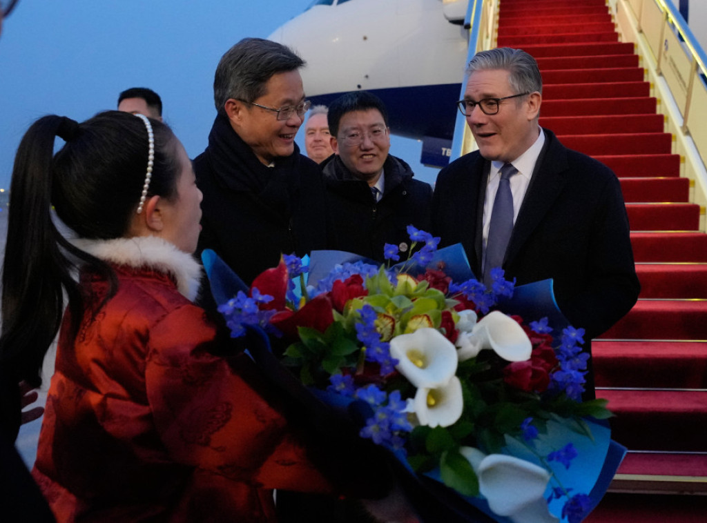 Starmer sleteo u Peking, započinje petodnevnu posetu Kini