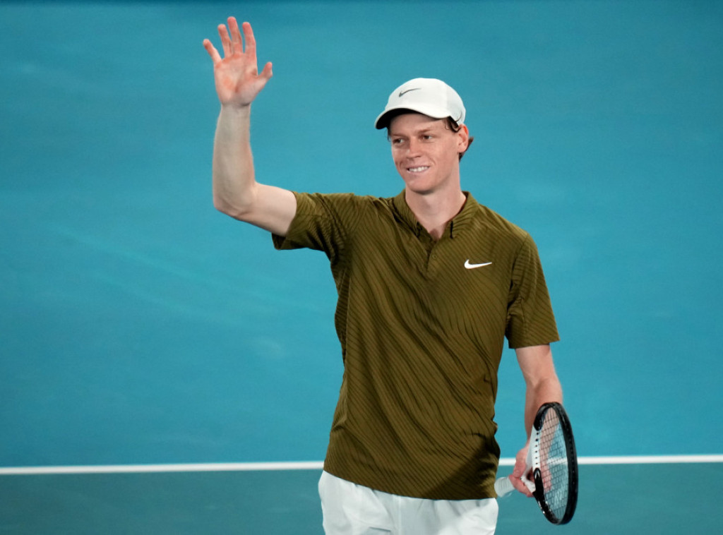 Janik Siner rival Đokoviću u polufinalu Australijan opena