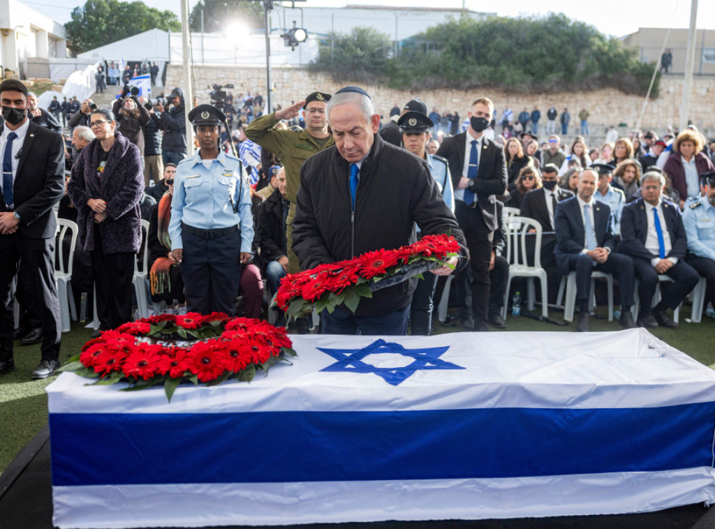 Sahranjen poslednji talac čije je telo vraćeno iz Gaze, prisustvovali Netanjahu i Hercog