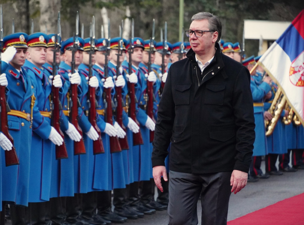 U Domu Garde počelo referisanje o stanju i sposobnosti Vojske Srbije, prisustvuje Vučić