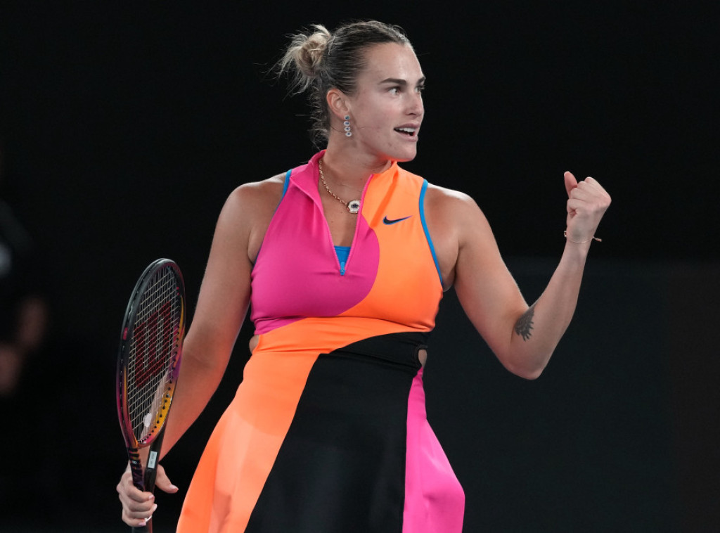 Beloruska teniserka Arina Sabalenka prva finalistkinja Australijan opena