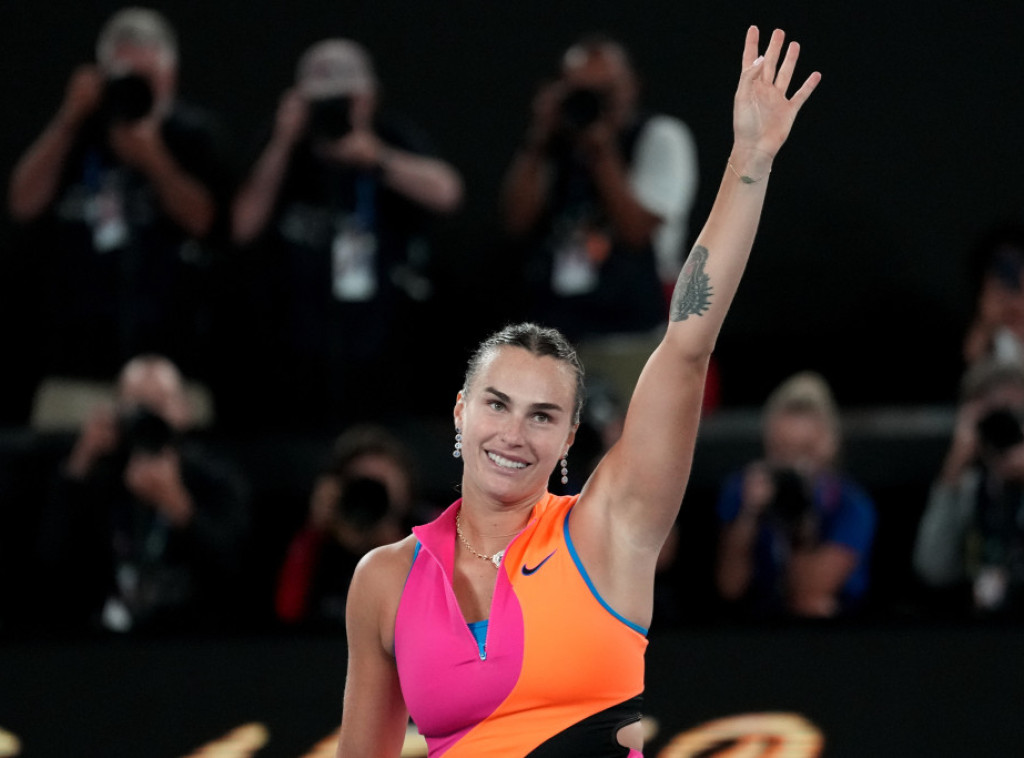 Beloruska teniserka Arina Sabalenka prva finalistkinja Australijan opena