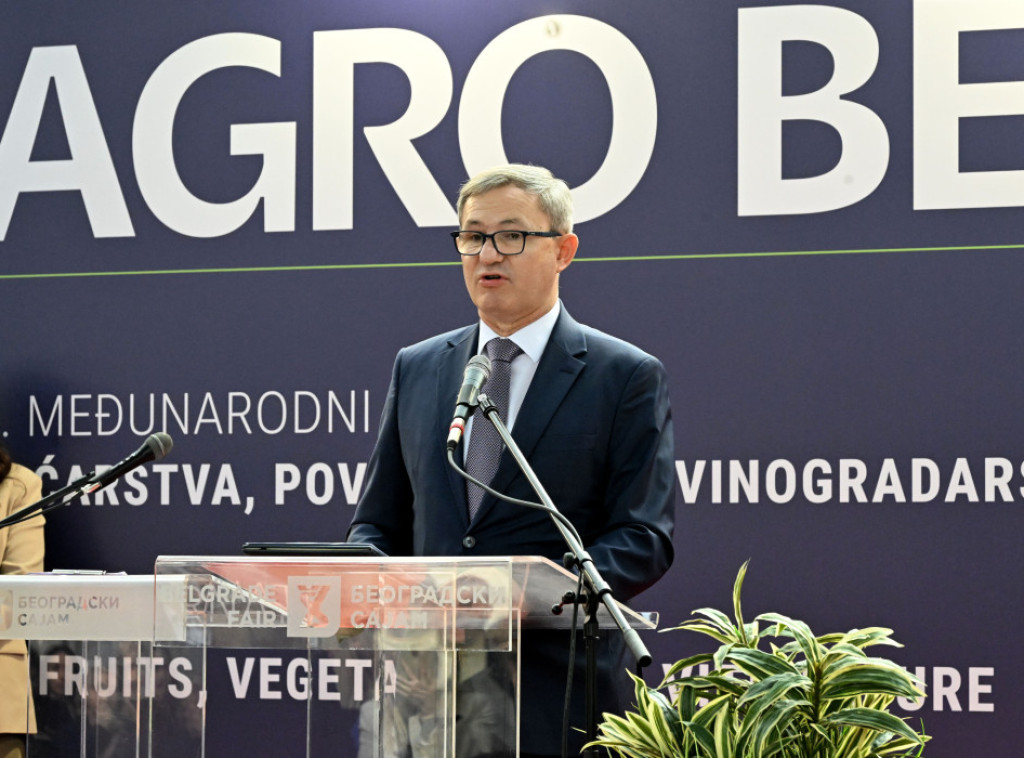 Počeo Agro Belgrade 2026; Glamočić:Strateški definisan razvoj biljne proizvodnje