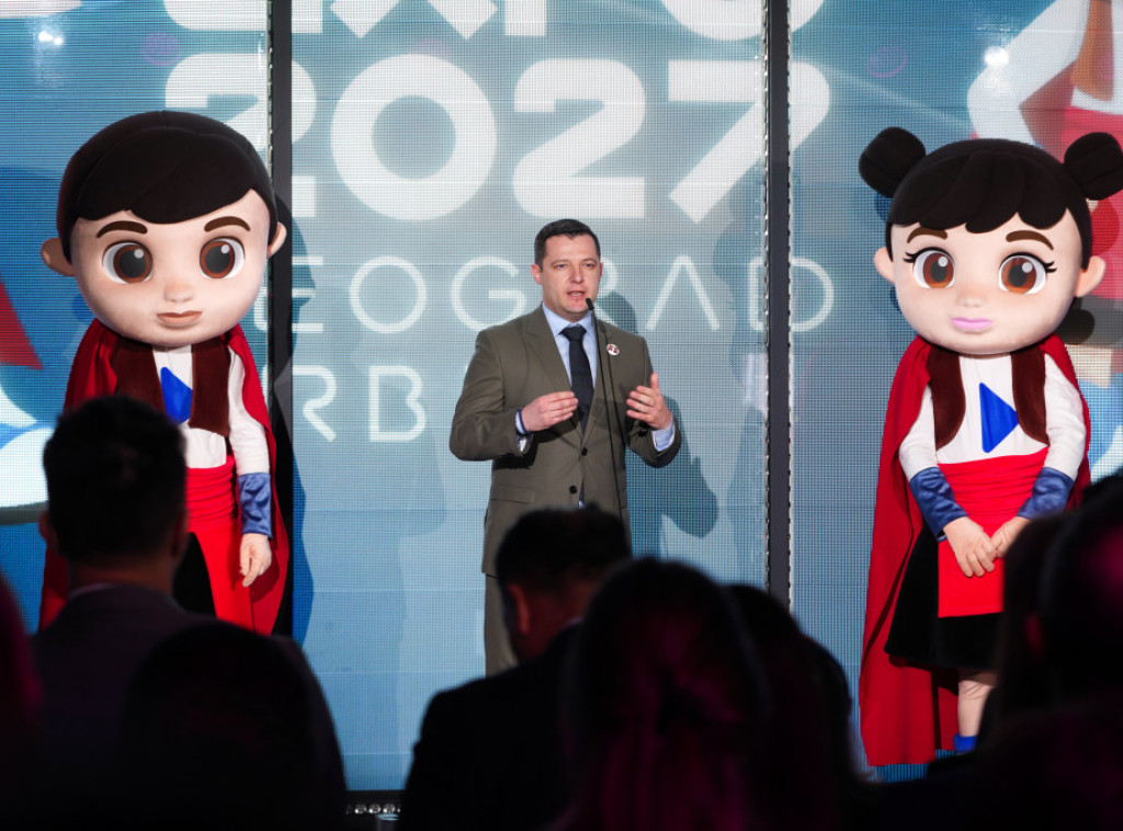 EXPO 2027 Belgrade mascots named Rastko and Milica