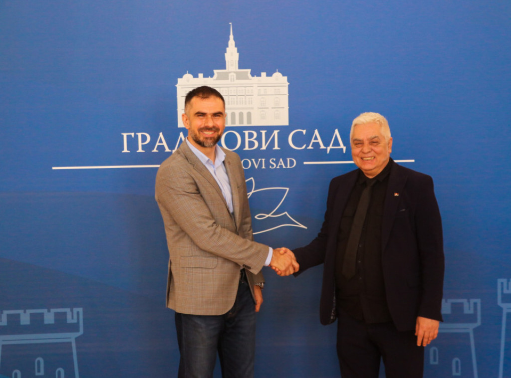 Bratina razgovarao sa Mićinom o saradnji i značaju lokalnih medija u informisanju