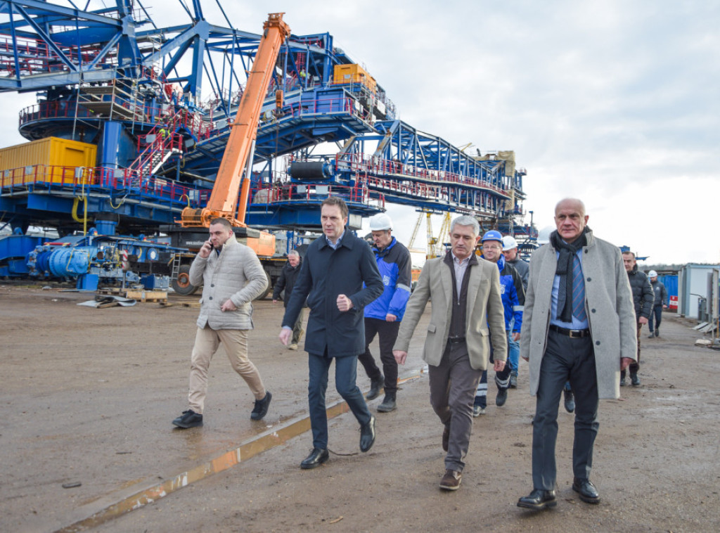 Dušan Živković: Završetak montaže proizvodne opreme u Rudarskom basenu „Kolubara" početkom jula