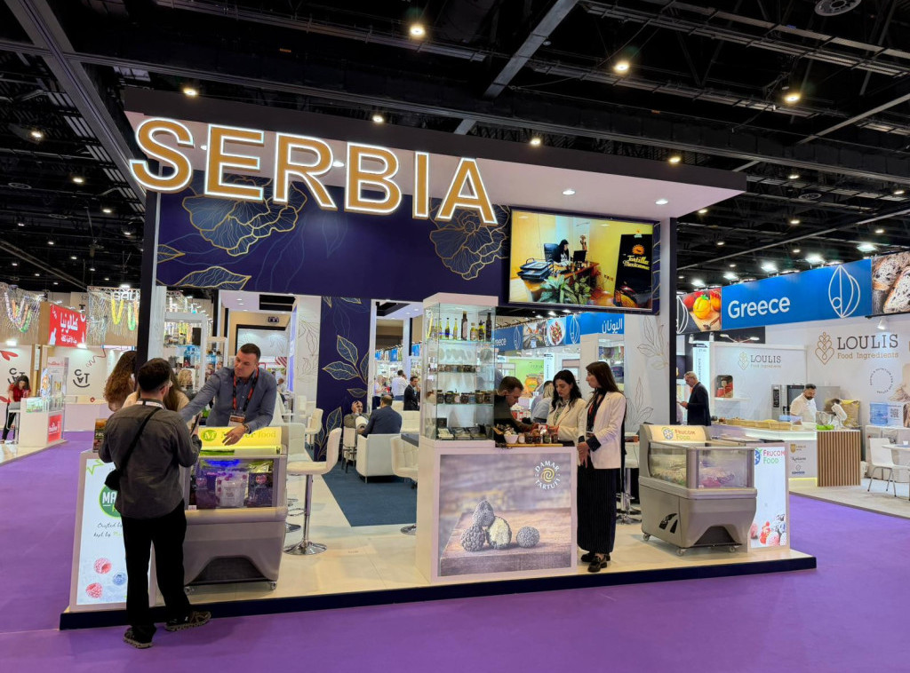 Serbian companies agree export deals worth 8.2 mln euros at Gulfood 2026