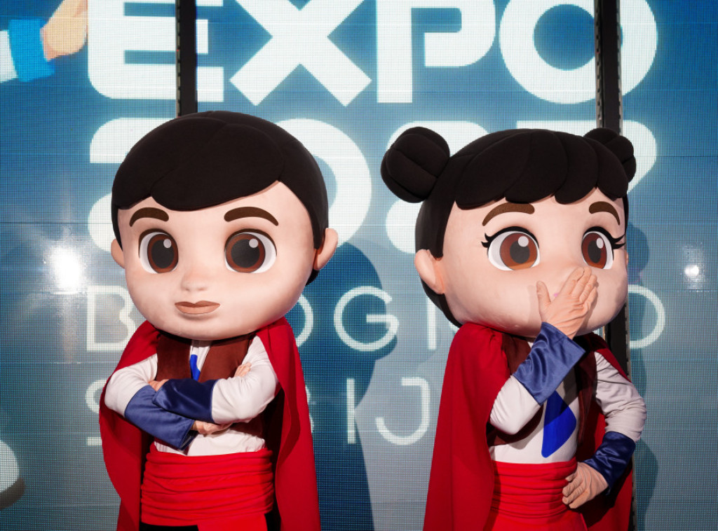 Maskote Rastko i Milica sutra uživo u Ekspo 2027 Plejgraundu