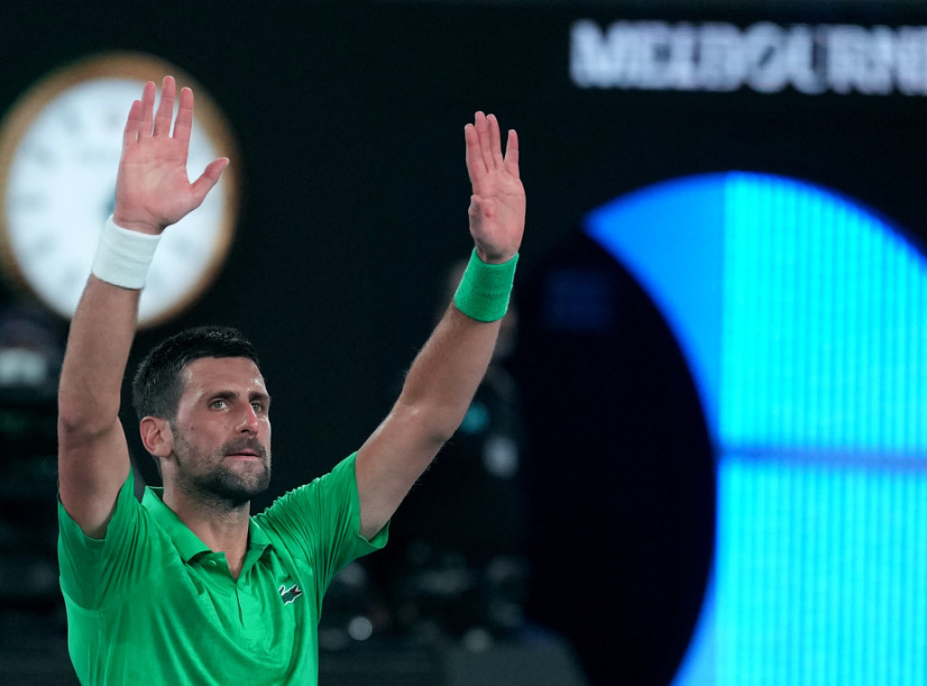 Novak Đoković se plasirao u finale Australijan opena savladavši Janika Sinera rezultatom 3:2