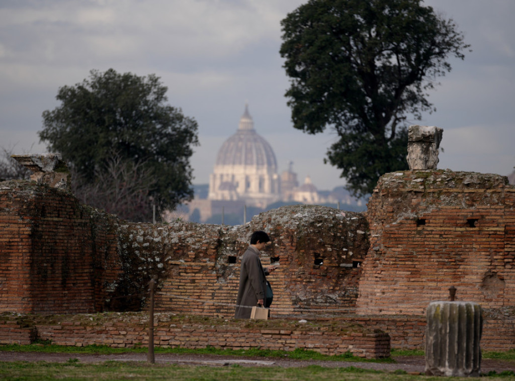 Mesađero: Lik anđela u rimskoj bazilici posle restauracije liči na Meloni