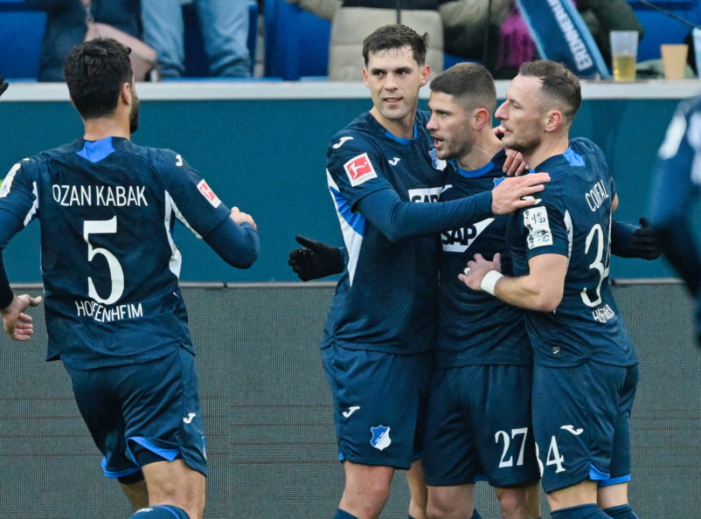 Fudbaleri Hofenhajma savladali Union Berlin, Majnc nadigrao Lajpcig u Bundesligi