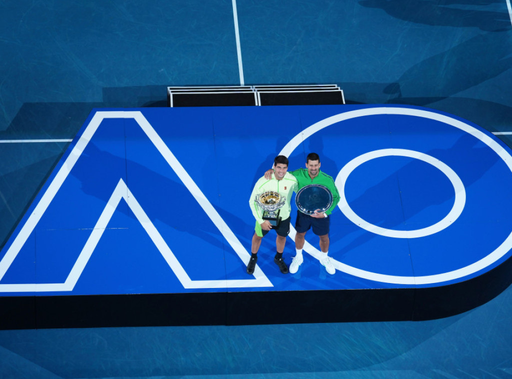 Srpski teniser Novak Đoković poražen od Španca Karlosa Alkaraza u finalu Australijan opena